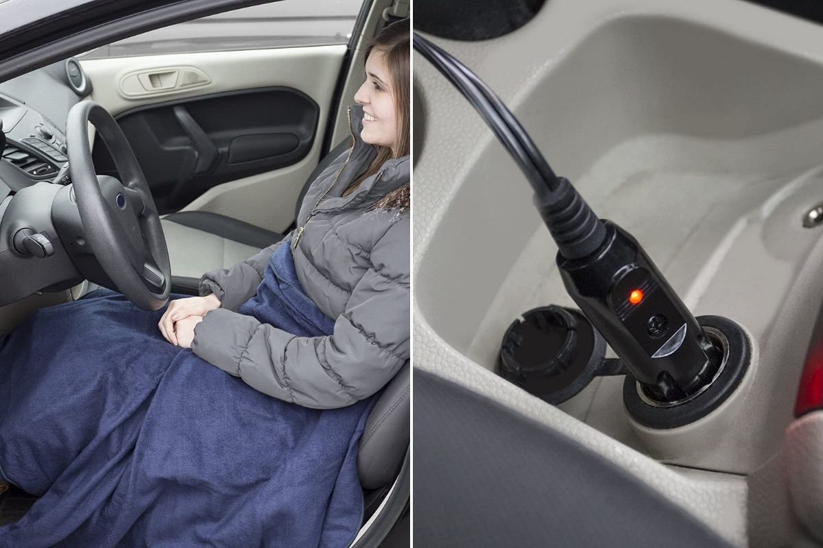 $25 Heated Car Blanket Keeps Drivers and Passengers Cozy - alt_driver