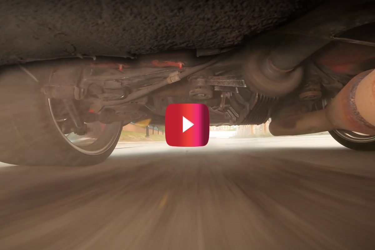 what happens underneath a drifting toyota supra