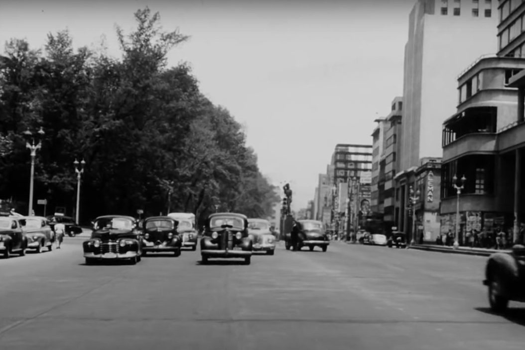 1940s traffic footage