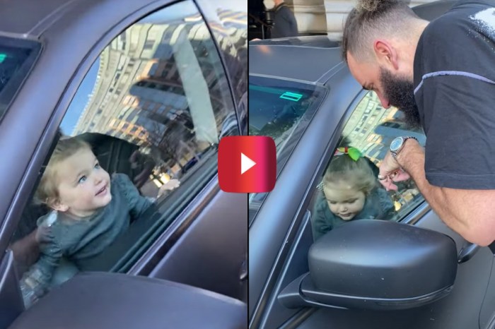 Little Girl Locked Inside Maserati Needs a Tiny Bit of Help From Dad to Get Out