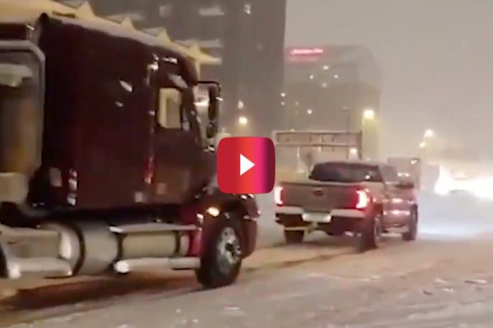 Trucker Witnesses Pickup Driver Rescue a Semi, and Completely Changes His Opinion About Chevy