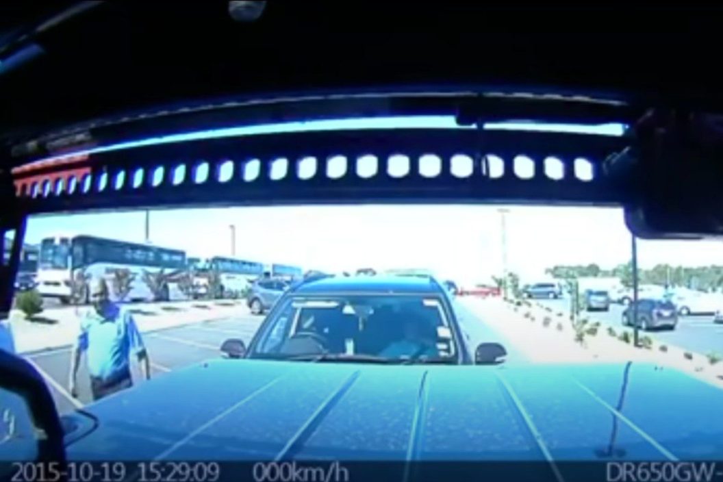 lying driver dashcam