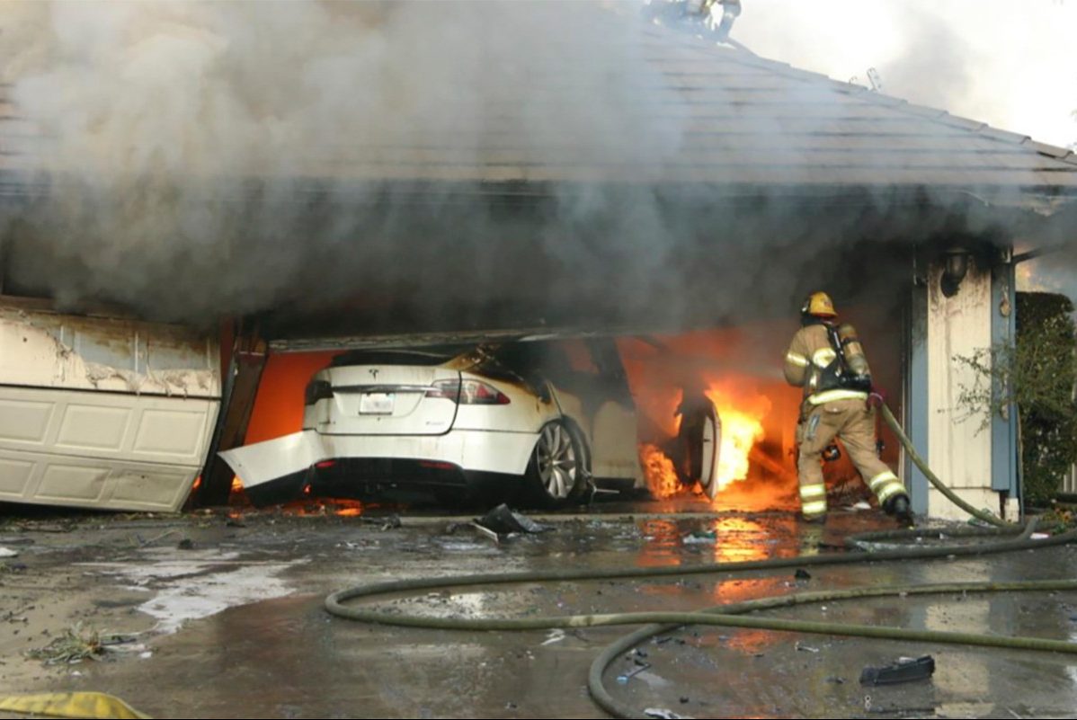 Safety Agency Claims Electric Vehicle Fires Pose Risks to First
