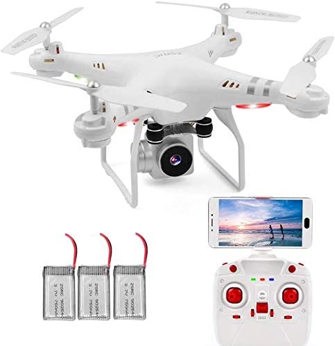 RC Drone,WiFi 4K HD Camera Live Video RC Quadcopter with Altitude Hold, Gravity Sensor Function, RTF and Easy to Fly for Beginner (Drone)