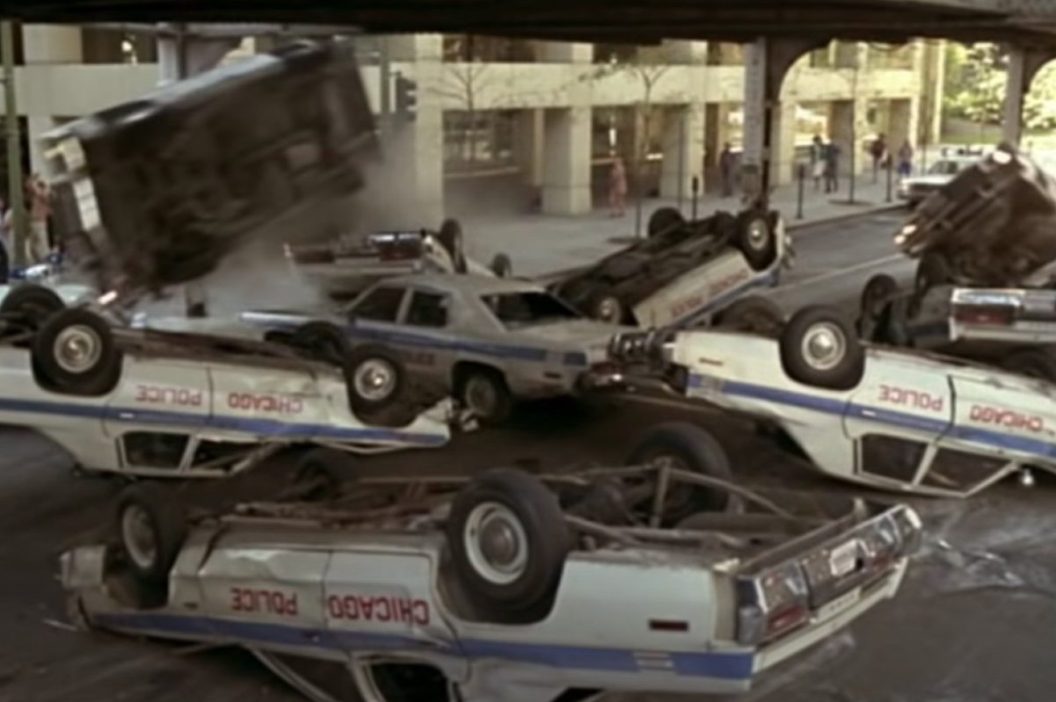 cop chase scene blues brothers