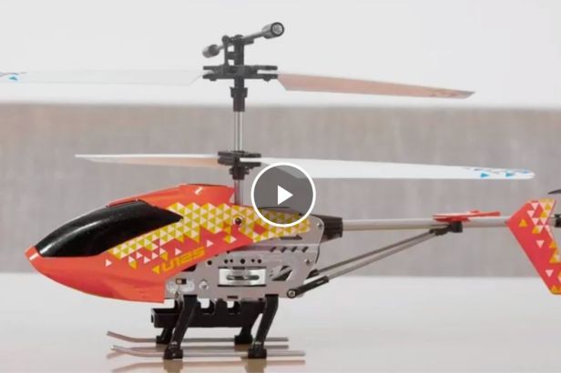 $45 Indoor RC Helicopter Is the Coolest Boredom Buster for Kids