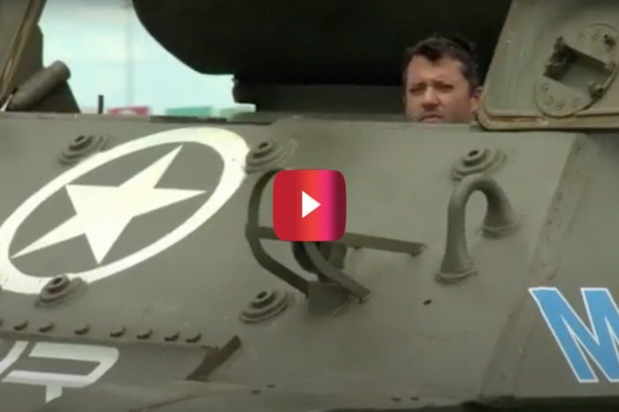 Tony Stewart Drives a WWII Tank, Because Being a Legendary Racer Comes With Its Perks