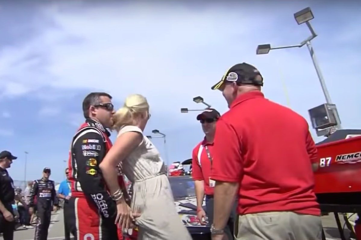 Tony Stewart Got Cheeky With Kevin