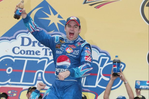 Jeff Gordon Got Pelted by Beer Cans After His 2004 Win at Talladega. Here’s Why He Calls It the “Greatest Day of My Life”