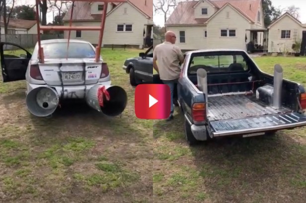 These Off-the-Wall Exhaust Systems Are Proof That Everything Really Is Bigger in Texas
