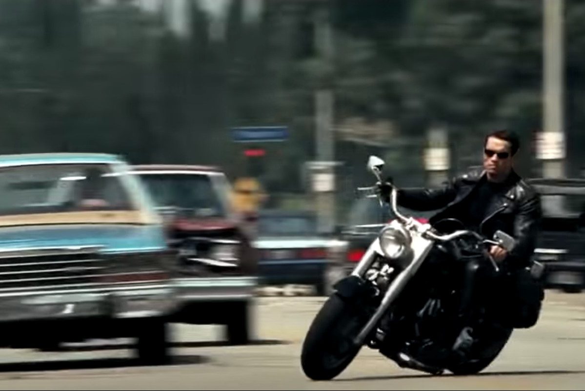Some Lucky Gearhead Owns the Iconic Harley Bike From "Terminator 2