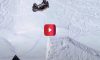 Guerlain Chicherit does backflip in snow with mini