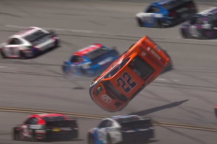 Joey Logano Goes Airborne at Talladega, and NASCAR Is Investigating