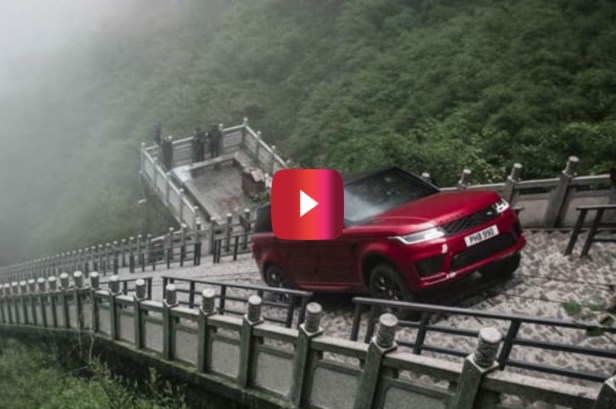 Range Rover Sport Takes On Mind-Blowing Dragon Challenge