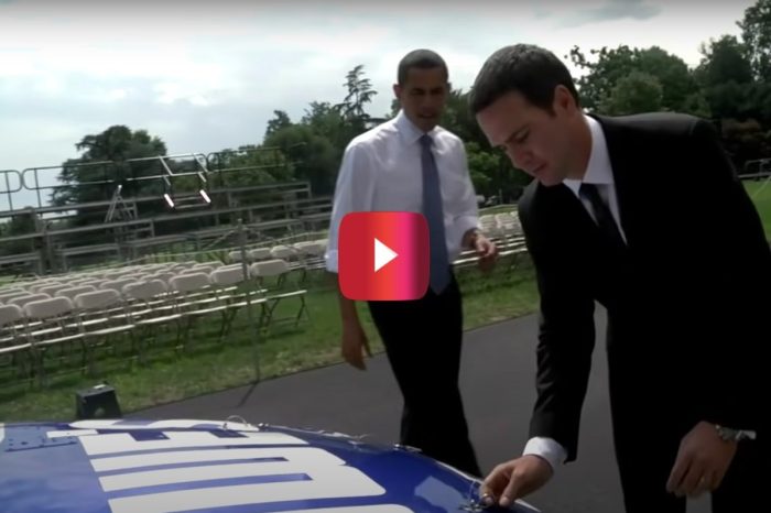 That Time Jimmie Johnson Gave Barack Obama a Special Look at His Championship-Winning Stock Car