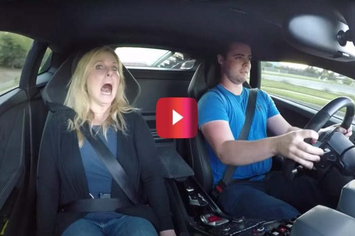 Mom Lets Her Son Gun It in 800-HP Supercharged Lamborghini, and Her Reaction Is Hilarious
