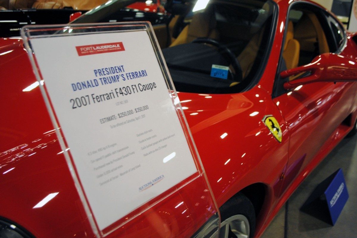 What Is the “Trump Bump” and What Does It Have to Do With Donald Trump’s Ferrari F430?