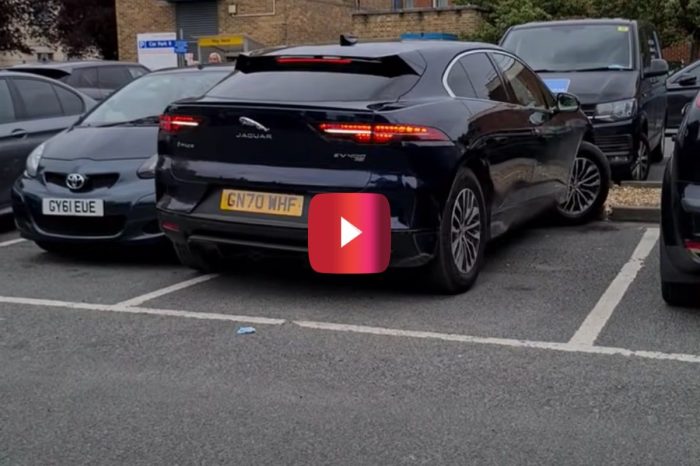 Jaguar Owner Keeps Dishing Out Damage During Parking Attempt, and the Footage Is Downright Infuriating