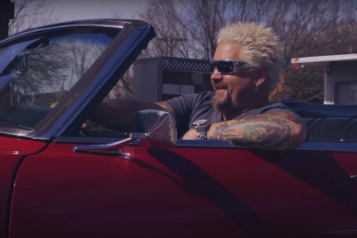 Guy Fieri's Red '68 Camaro Almost Outshines Him on 