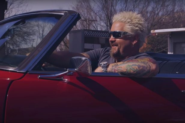 Guy Fieri’s Red ’68 Camaro Almost Outshines Him on “Diners, Drive-ins and Dives”