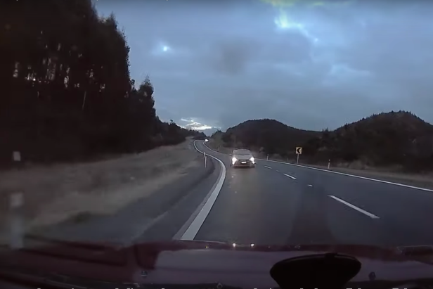 Driver Captures This Crazy Near-Wreck Only a Day After Buying His Dashcam