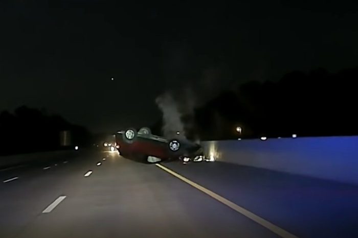 Shocking Video Shows Cop Flip a Pregnant Woman’s SUV Via PIT Maneuver