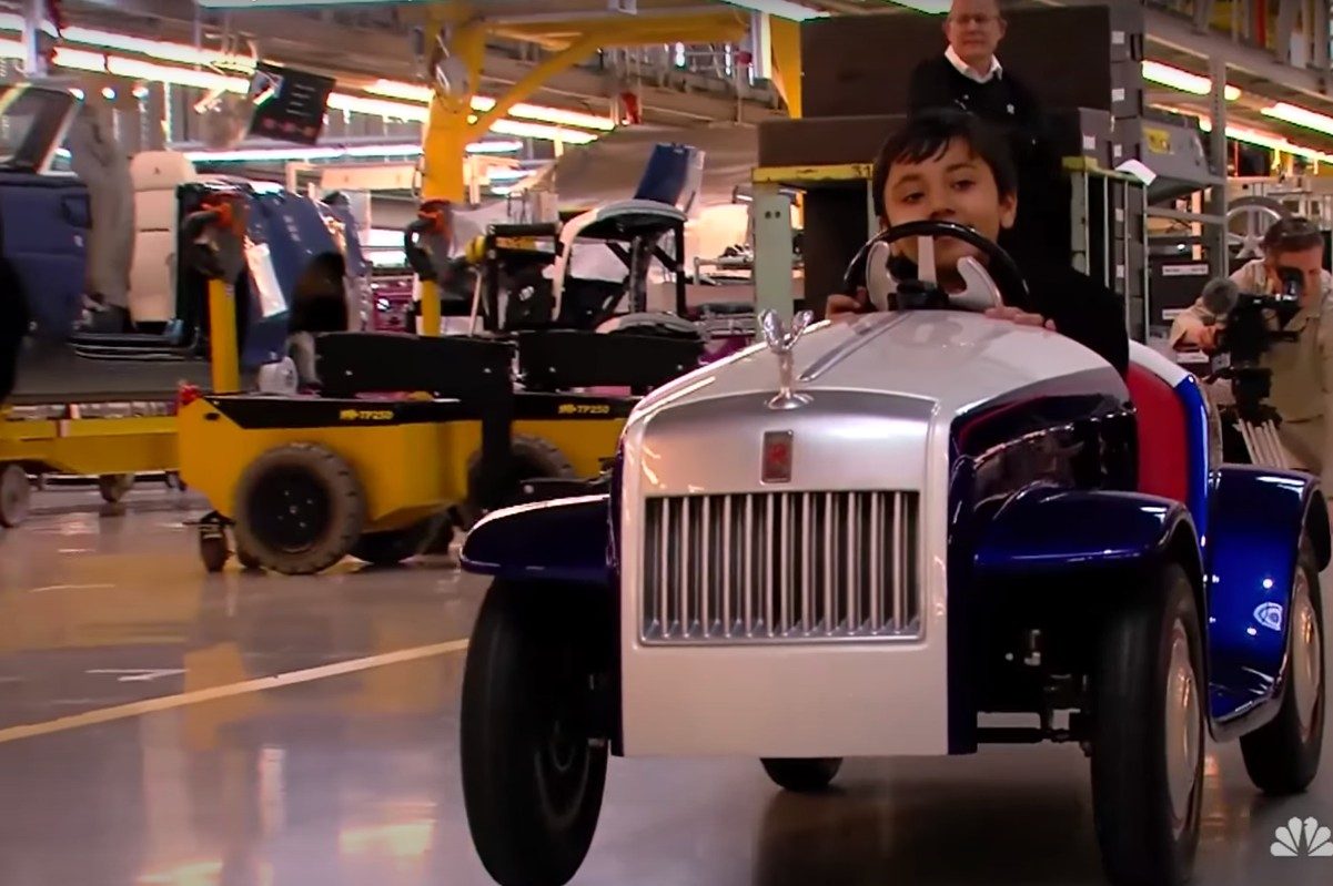 xe rollsroyce Khám phá mẫu xe đồ chơi có một không hai của RollsRoyce
