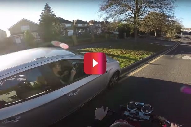This Motorcyclist’s Attempt to Do a Good Deed Backfired Big Time