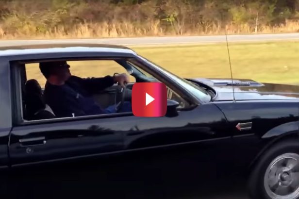 Twin-Turbo Buick Grand National Rockets Down Highway for Incredible Flyby