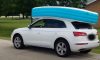 inflatable pool on car