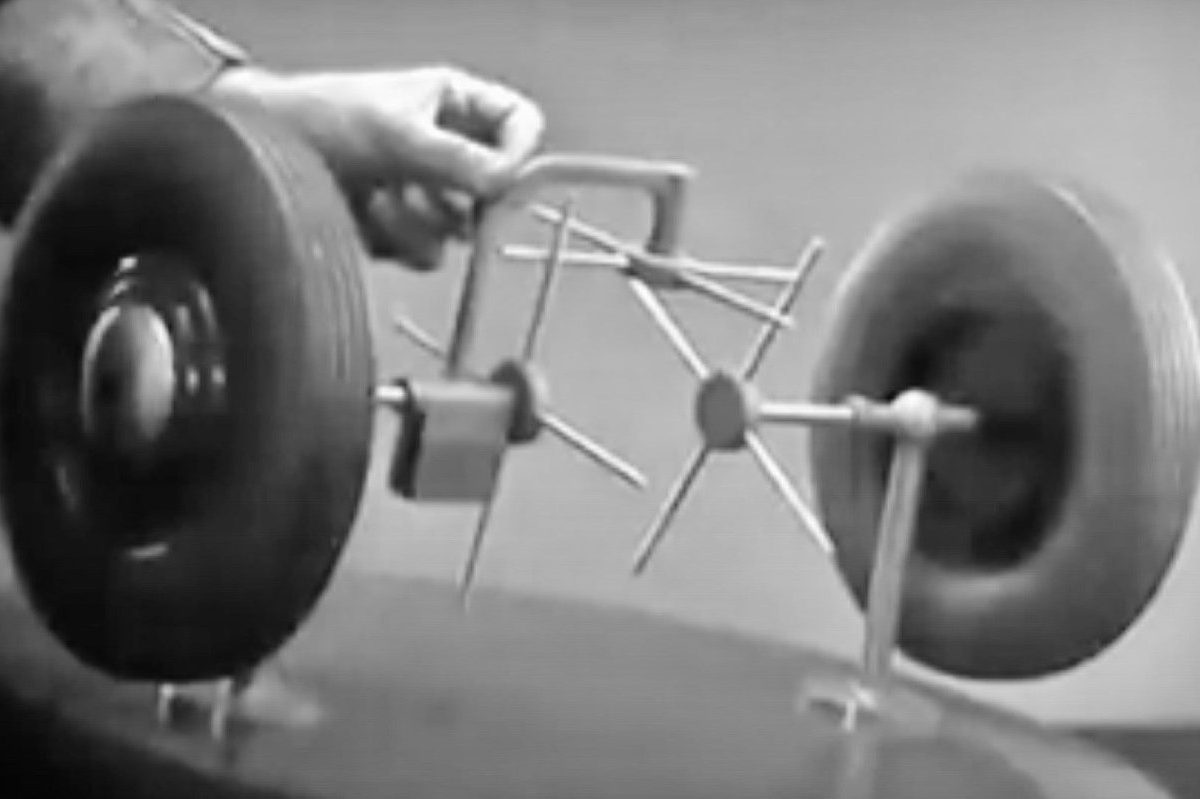 instructional video from 1937 shows how differential steering works
