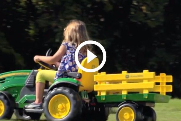 $275 John Deere Tractor Is Perfect for Kids Enamored With Farm Equipment