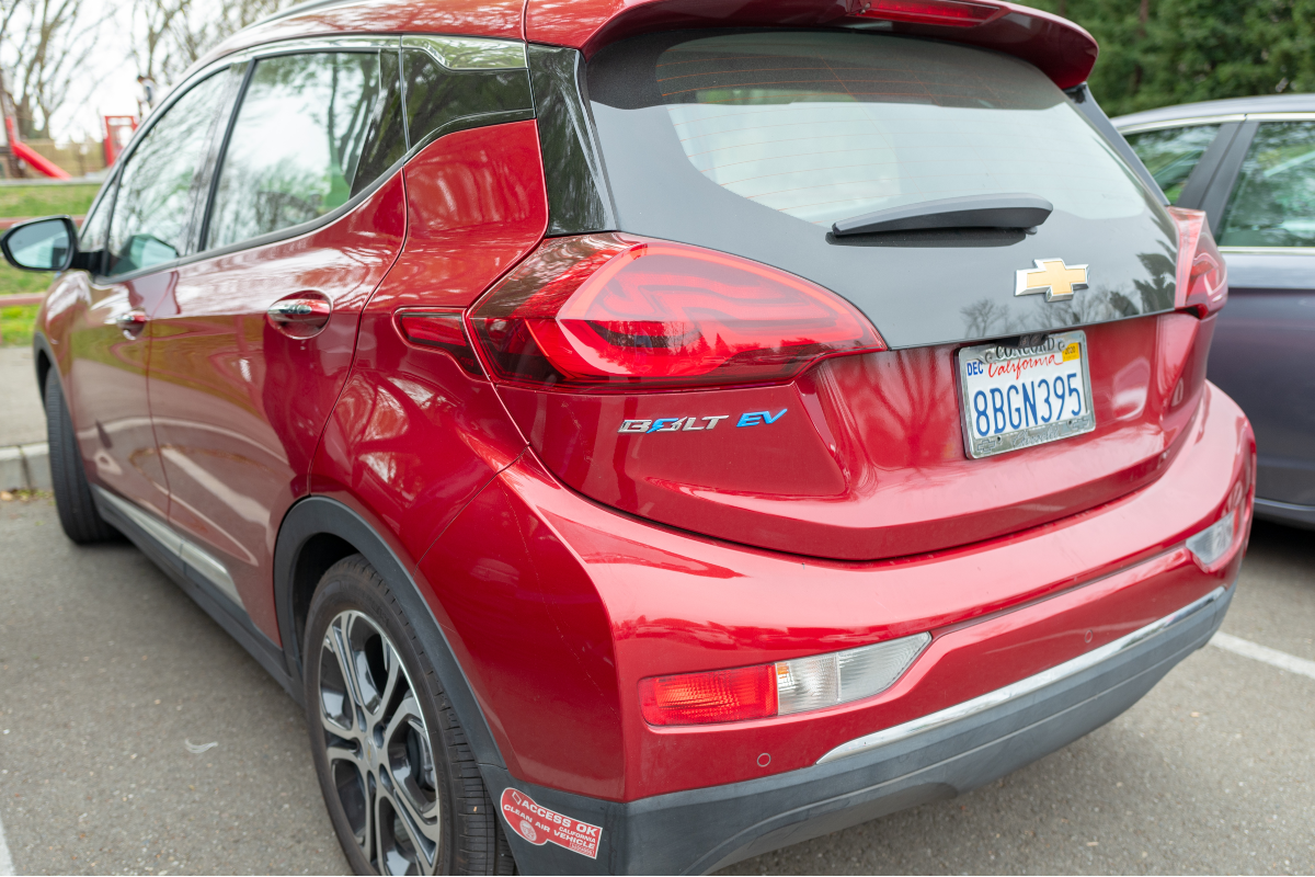 chevy bolt electric vehicle