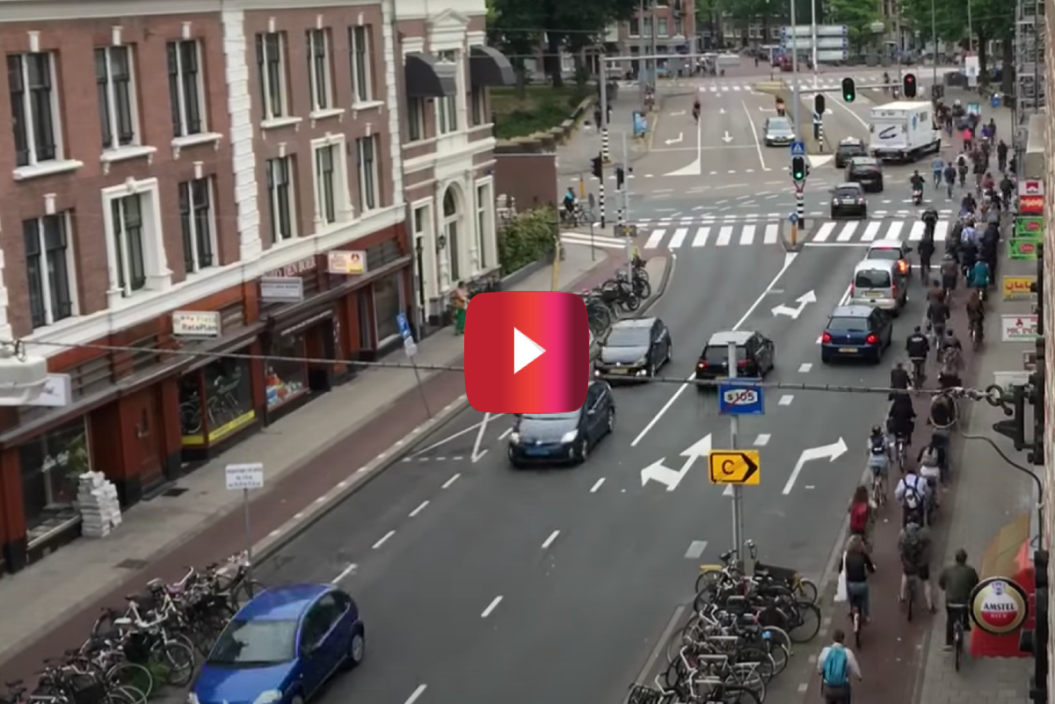 rush hour in amsterdam