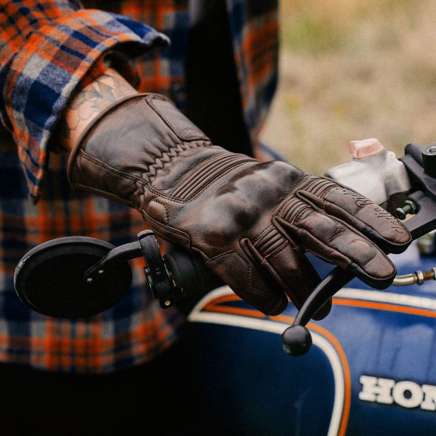 Indie Ridge Premium Leather Motorcycle Glove