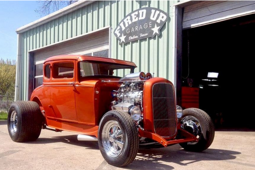 hot rod from fired up garage