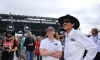 thad moffitt smiling with grandfather richard petty